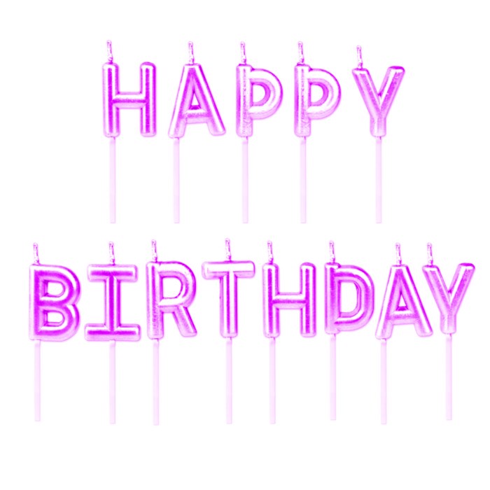 Happy Birthday Pembe Pasta Mumu