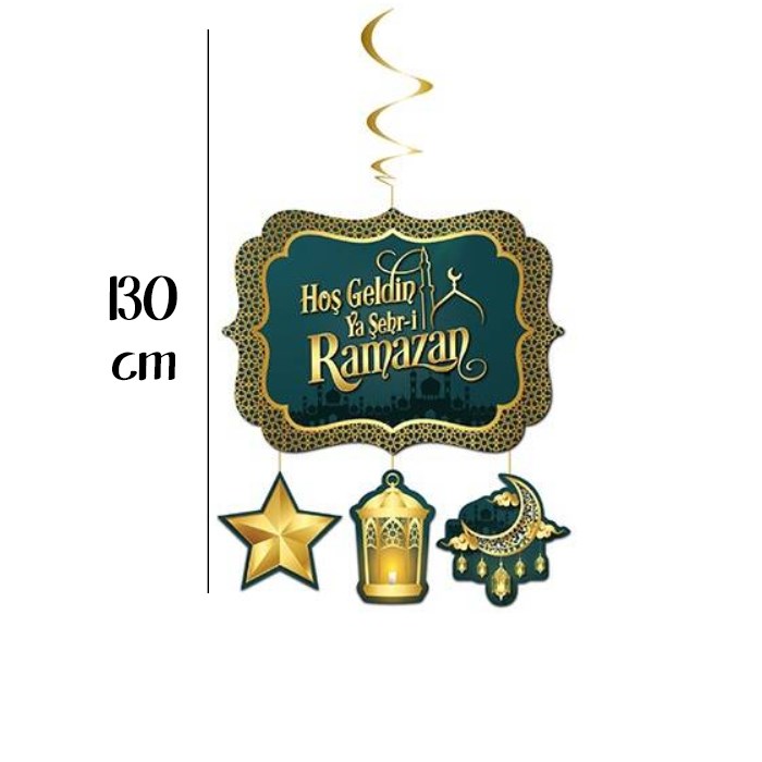 Hoş Geldin Ramazan Büyük Asma Süs