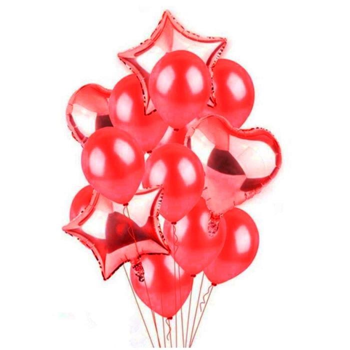 Kırmızı Balon Seti - 14 Parça