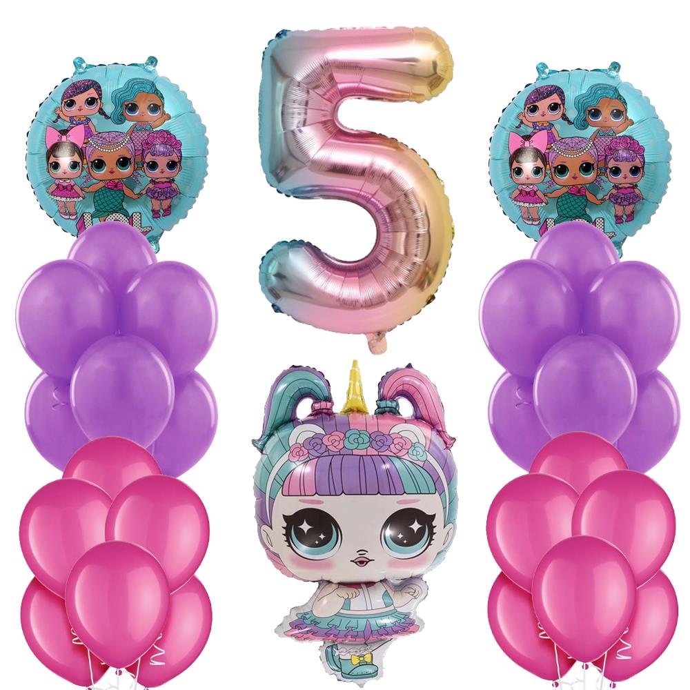 LoL Bebek Doğum Günü Balon Seti