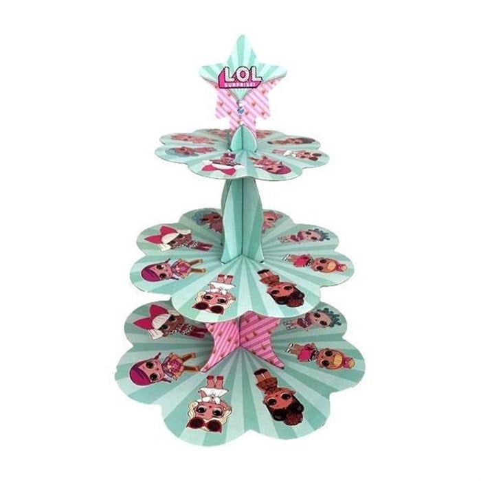 LOL Bebekler Cupcake Kek Standı