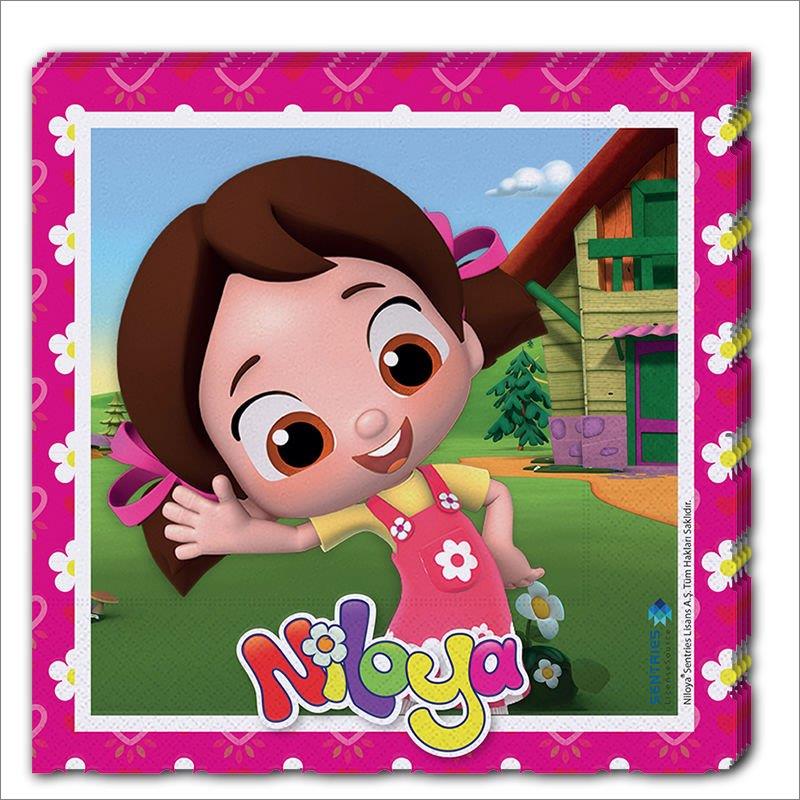 Niloya Temalı Peçete 16 Adet