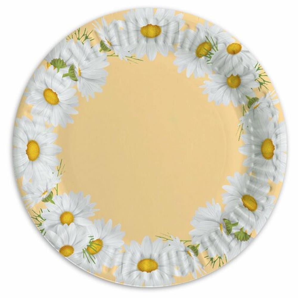 Papatya Temalı 8'li Tabak