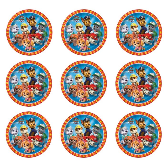 Paw Patrol Temalı Sticker 10 Adet