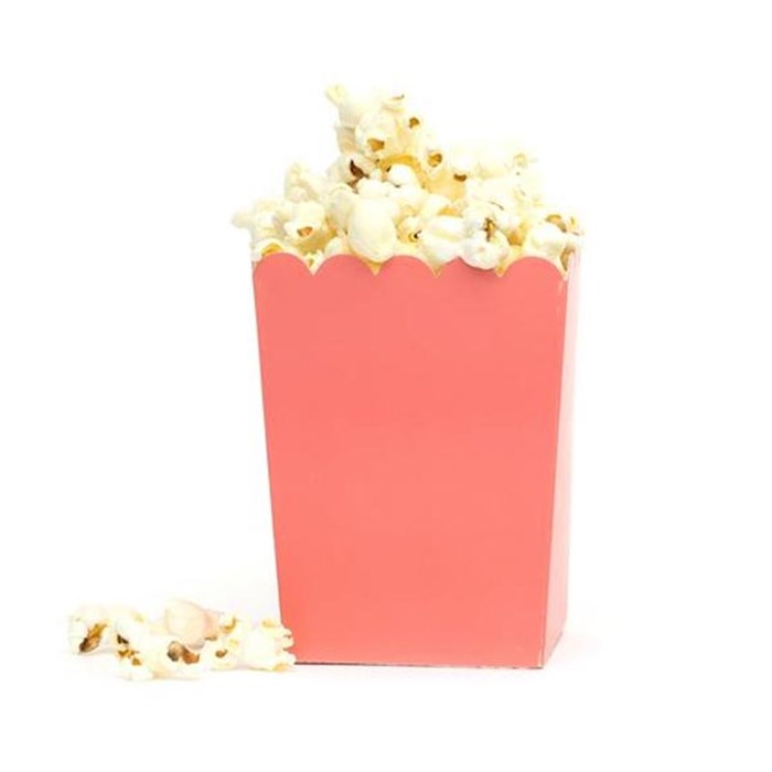 Pembe Popcorn Kutusu - 10 Adet