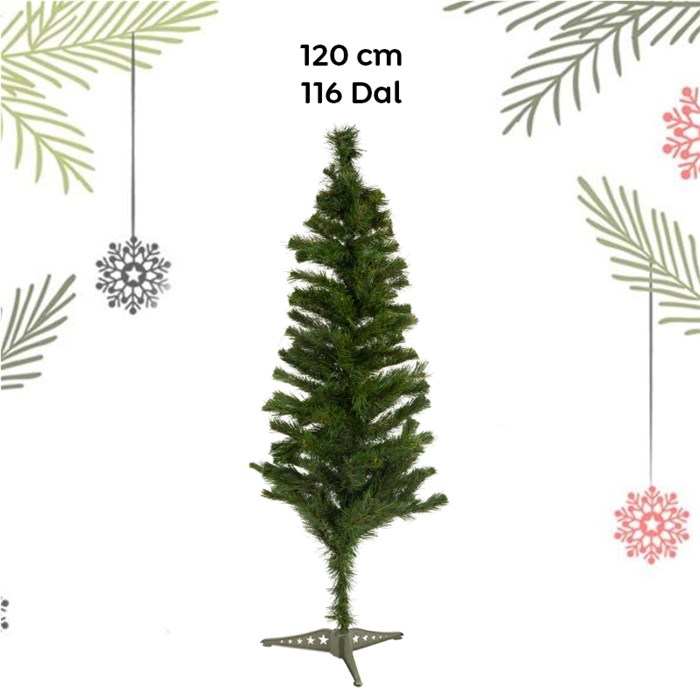 Premium Yılbaşı Çam Ağacı 120 cm - 116 Dal