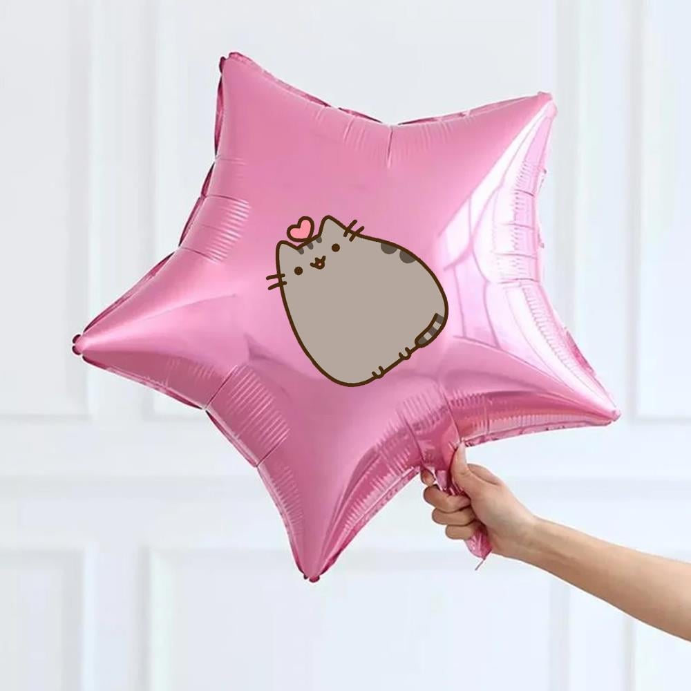 Pusheen Temalı Yıldız Folyo