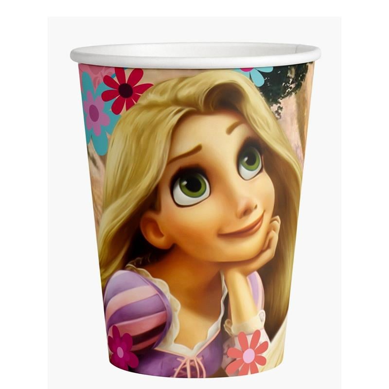 Rapunzel Konseptli Bardak 8 Adet