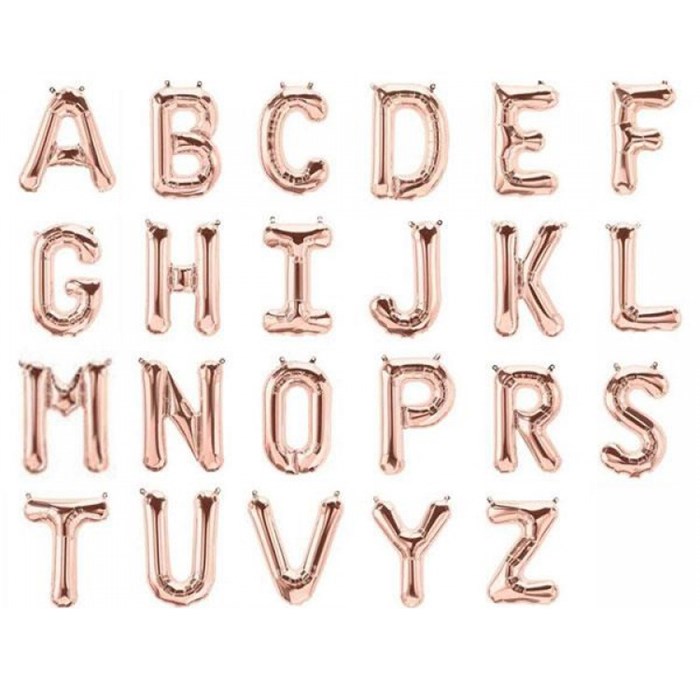 Rose Gold Harf Folyo Balon - 40 cm