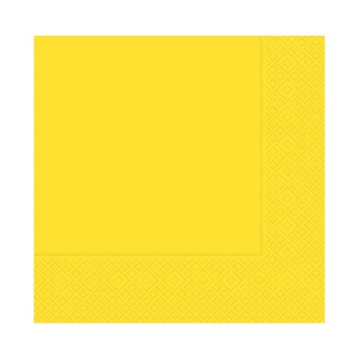 Sarı Kağıt Peçete 20 Adet