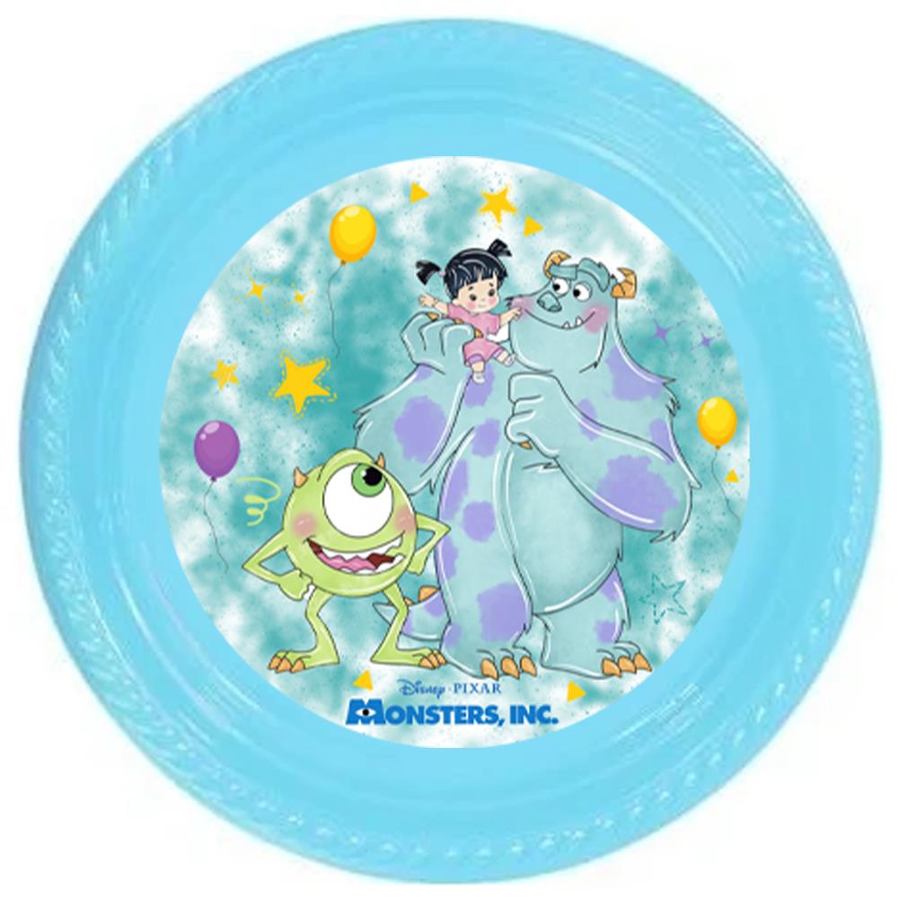 Sevimli Canavarlar Konsepti Tabak - 5 Adet