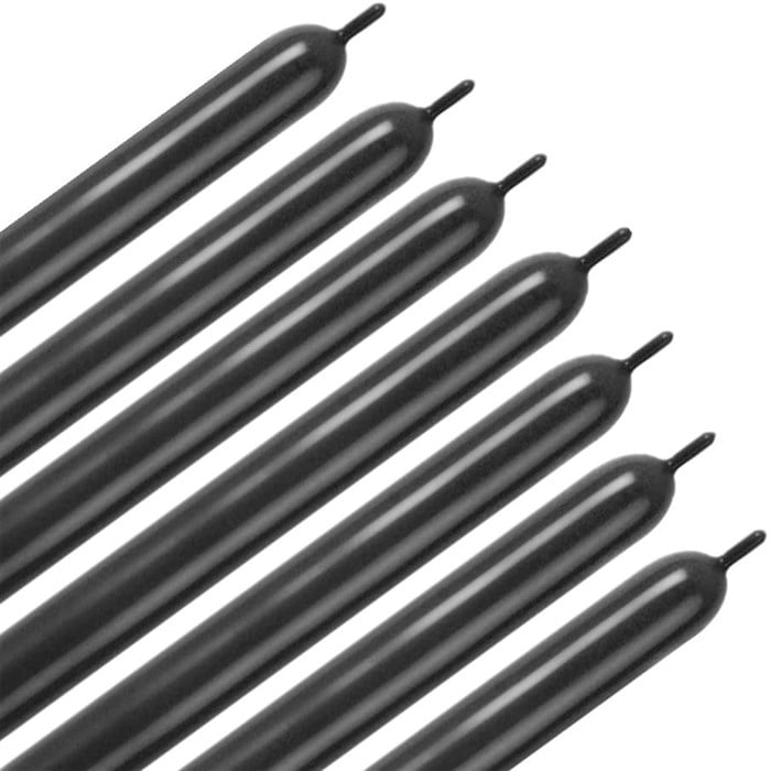 Siyah Sosis Balon 10 Adet