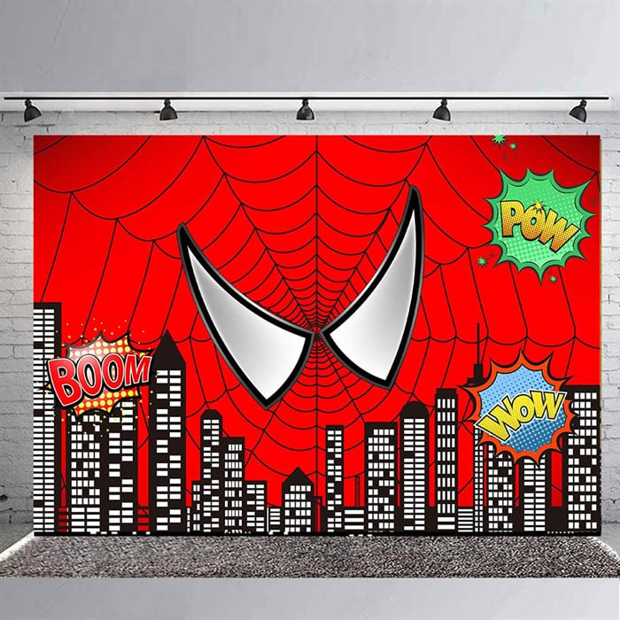 Spiderman Doğum Günü Branda Afişi 3 - 70 cm - 100 cm