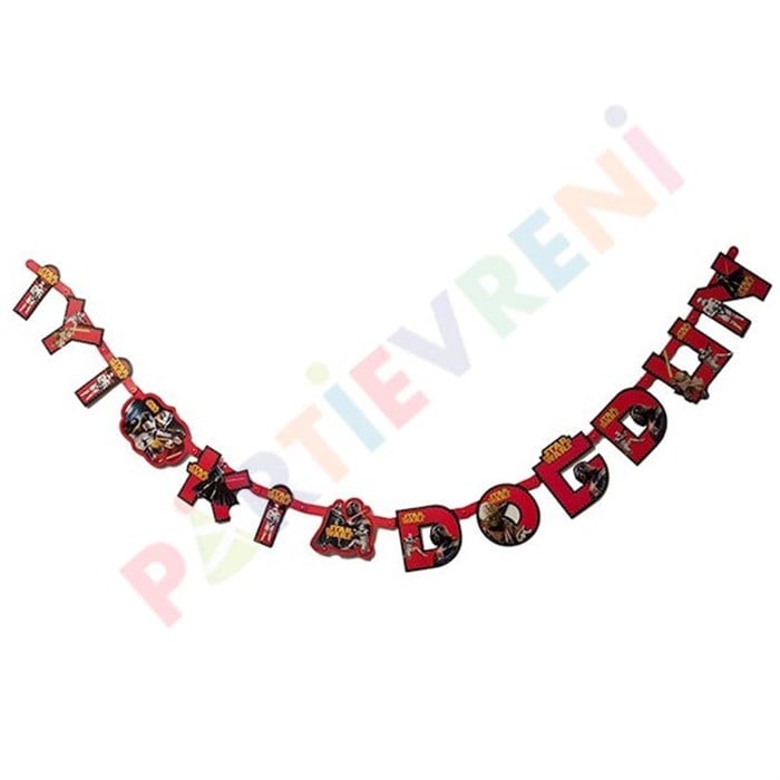 Star Wars İyi ki Doğdun Yazısı Banner 2 m