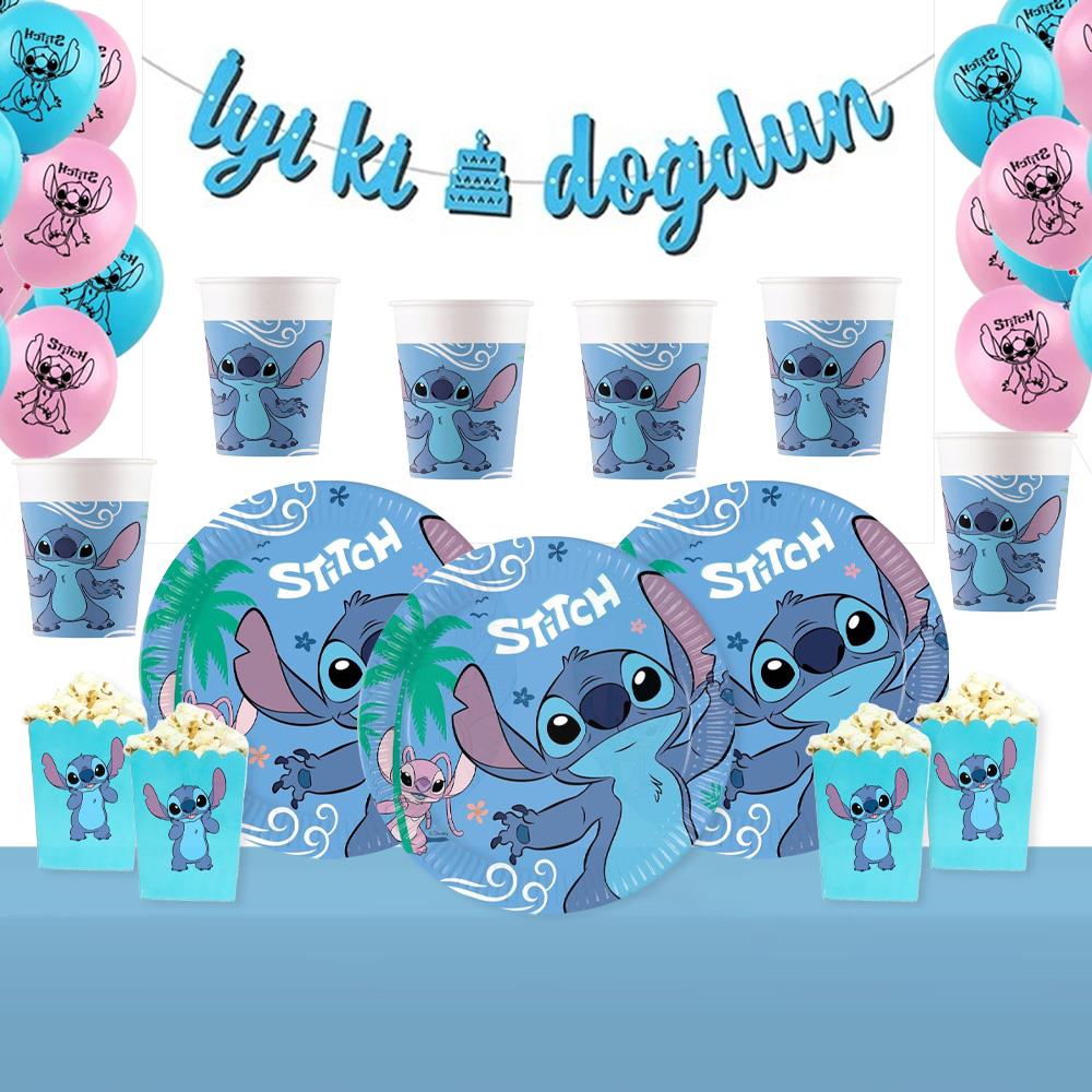 Stitch Doğum Günü Seti 16 Kişilik