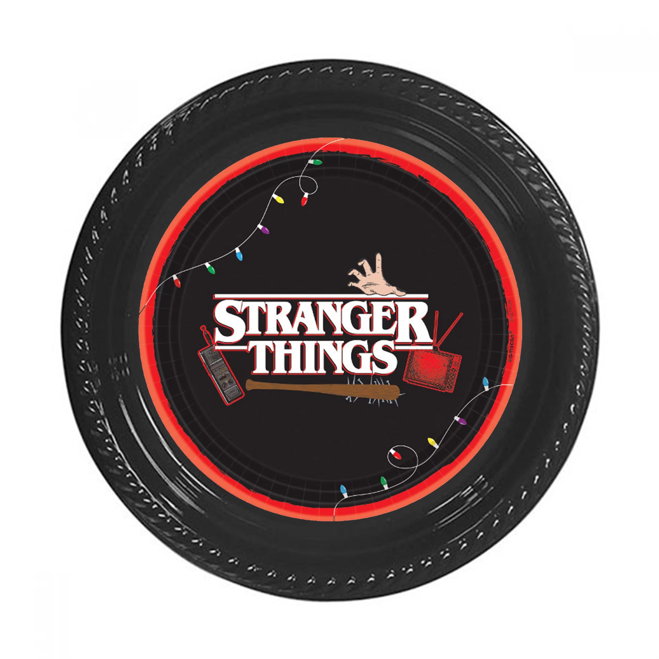 Stranger Things Temalı Tabak 5 Adet