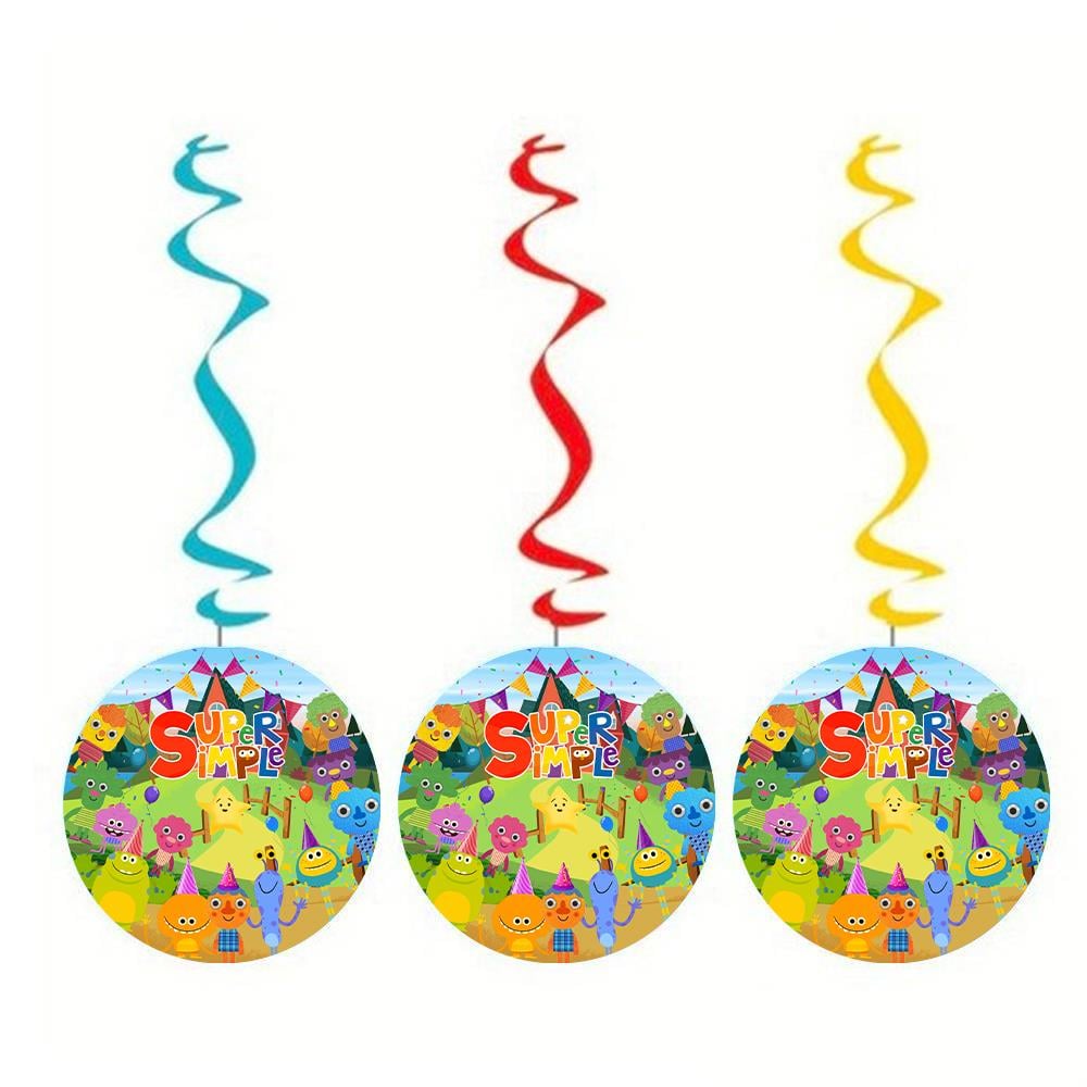 Super Simple Songs Temalı Asma Süs Seti