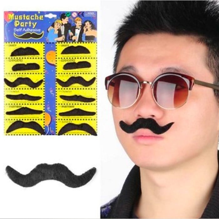 Takma Bıyık Seti 12'li