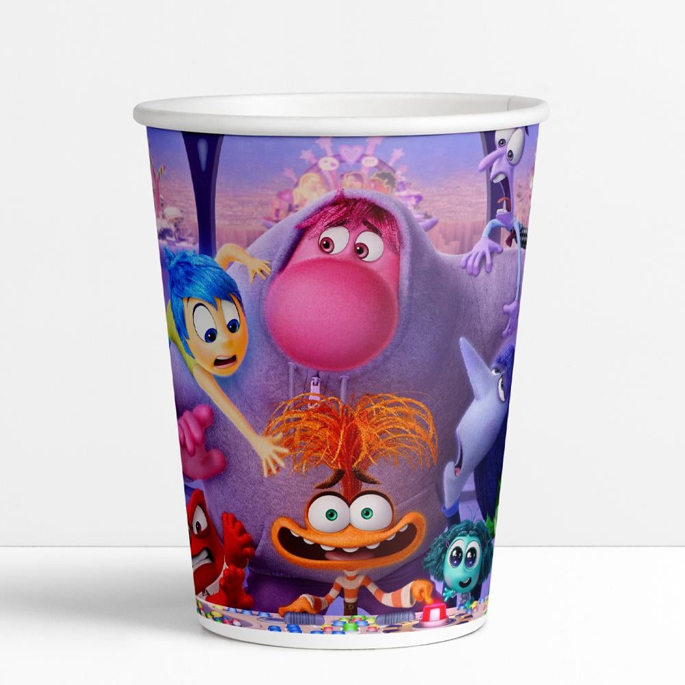 Ters Yüz 2 Temalı Bardak 8'li