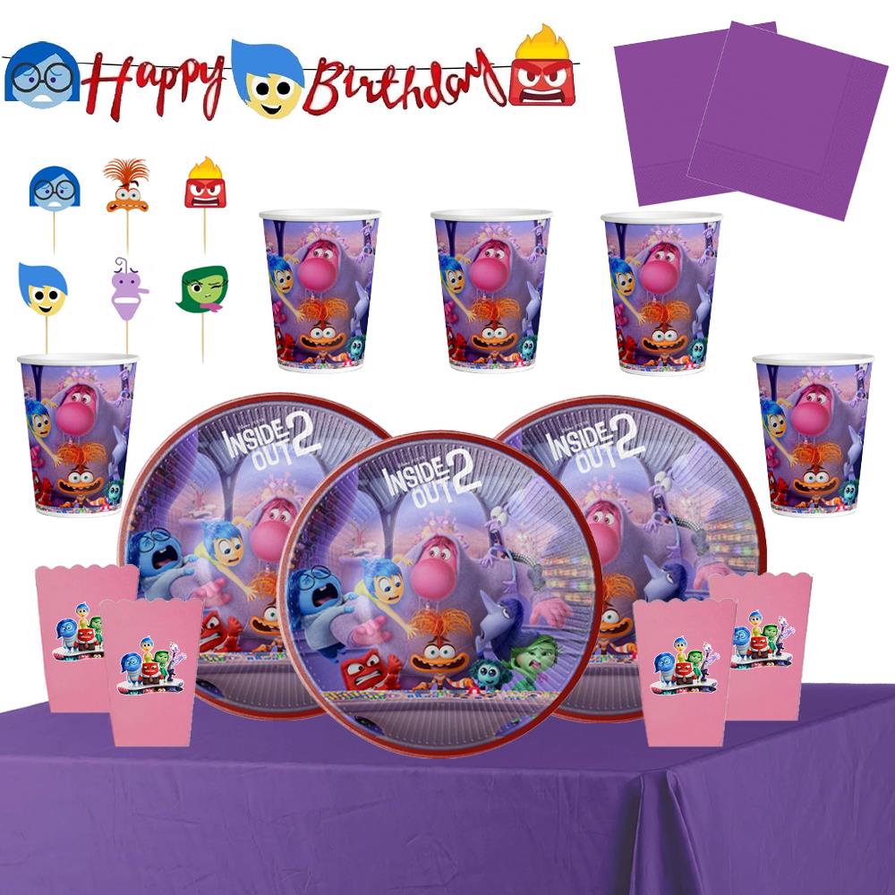 Ters Yüz Doğum Günü Seti 16 Kişilik