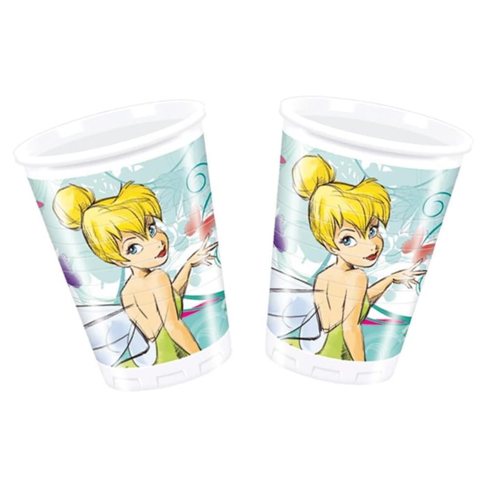 Tinkerbell Temalı Bardak 8 Adet