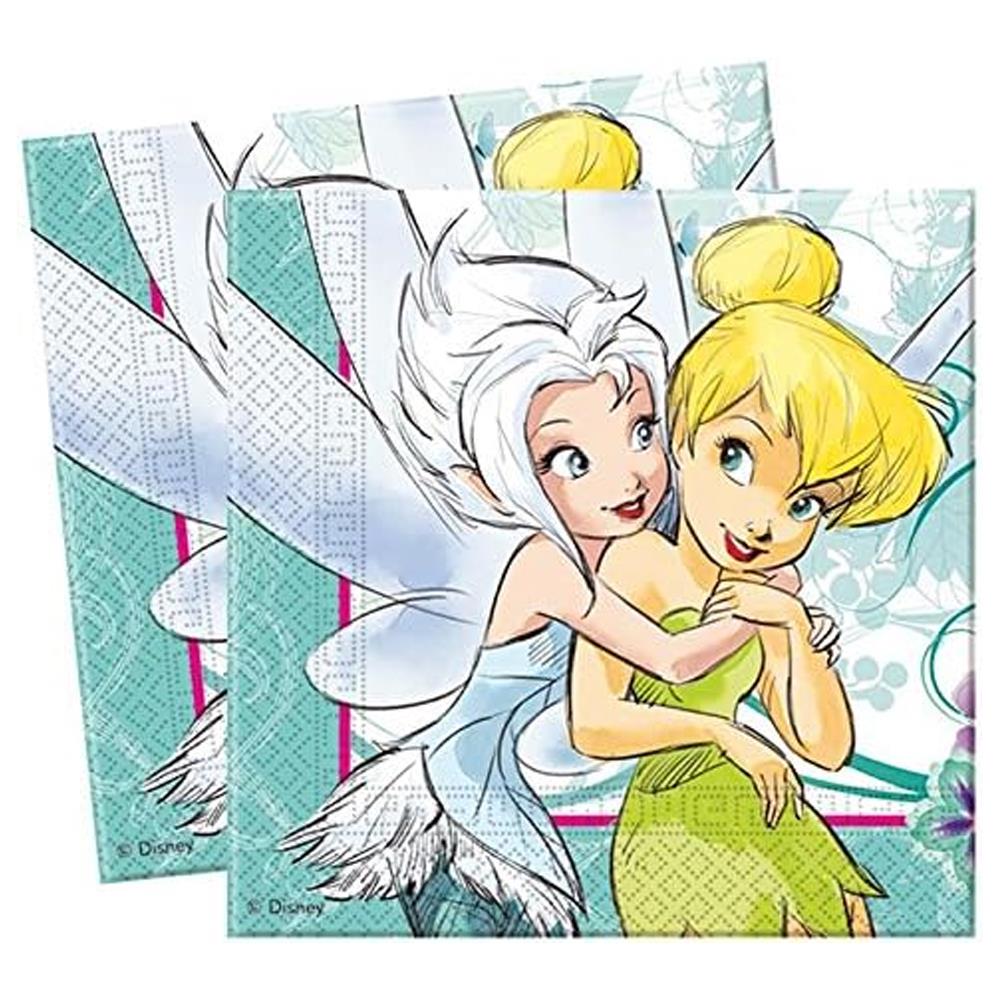 Tinkerbell Temalı Peçete 20 Adet