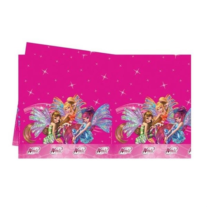 Winx Lisanslı Plastik Masa Örtüsü 120x180 cm