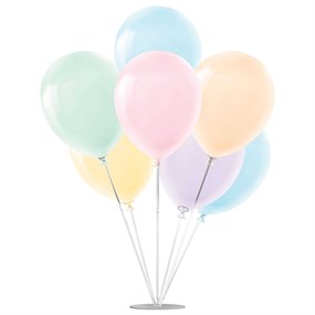 Ayaklı Balon Standı - Makaron Balonlu