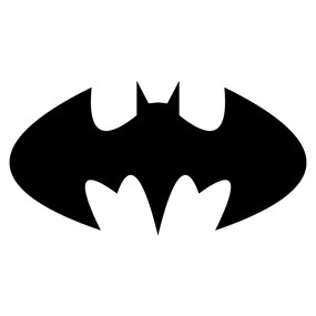 Batman Temalı Sticker 12 cm 1 adet