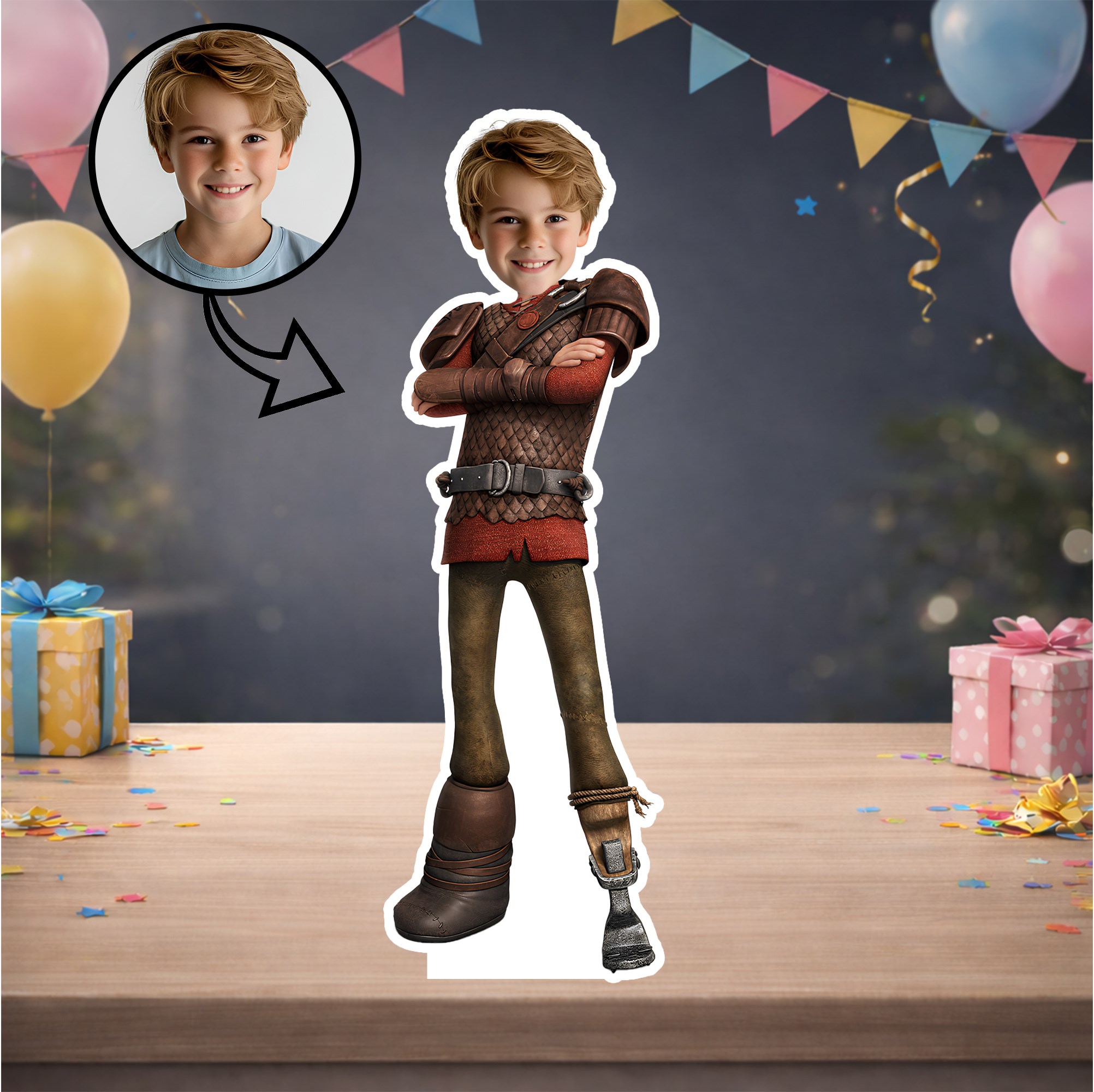Kişiye Özel How to Train Your Dragon Temalı Masa Panosu Hıçgıdık