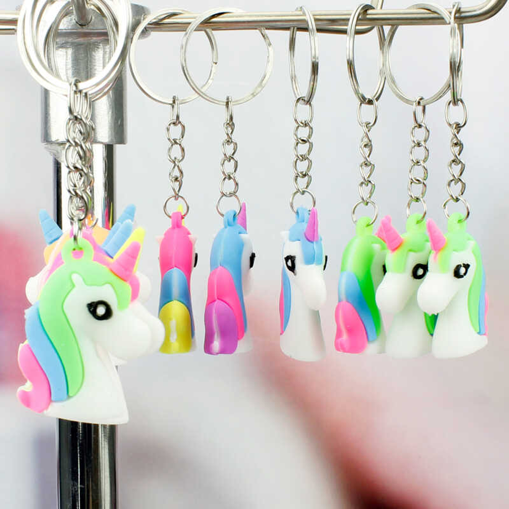 Unicorn Temalı Hediyelik Anahtarlık