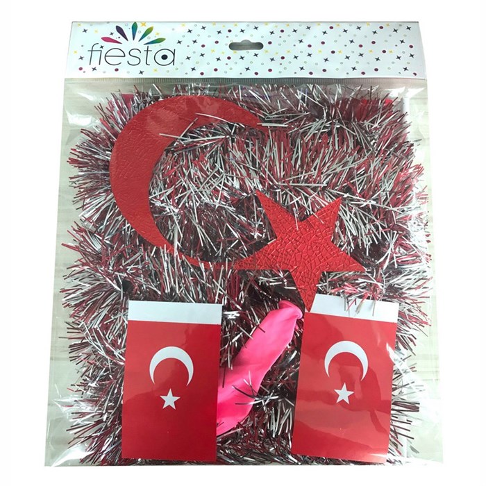 23 Nisan Okul Süs Poşetli Set