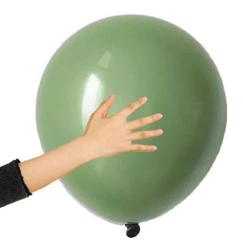24 İnc Küf Yeşili Renk Jumbo Boy Balon