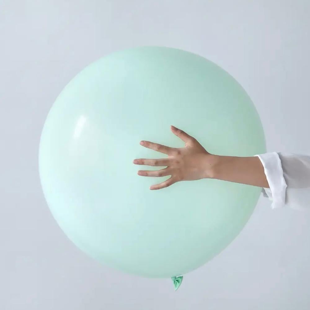 24 İnc Makaron Mint Renk Jumbo Boy Balon