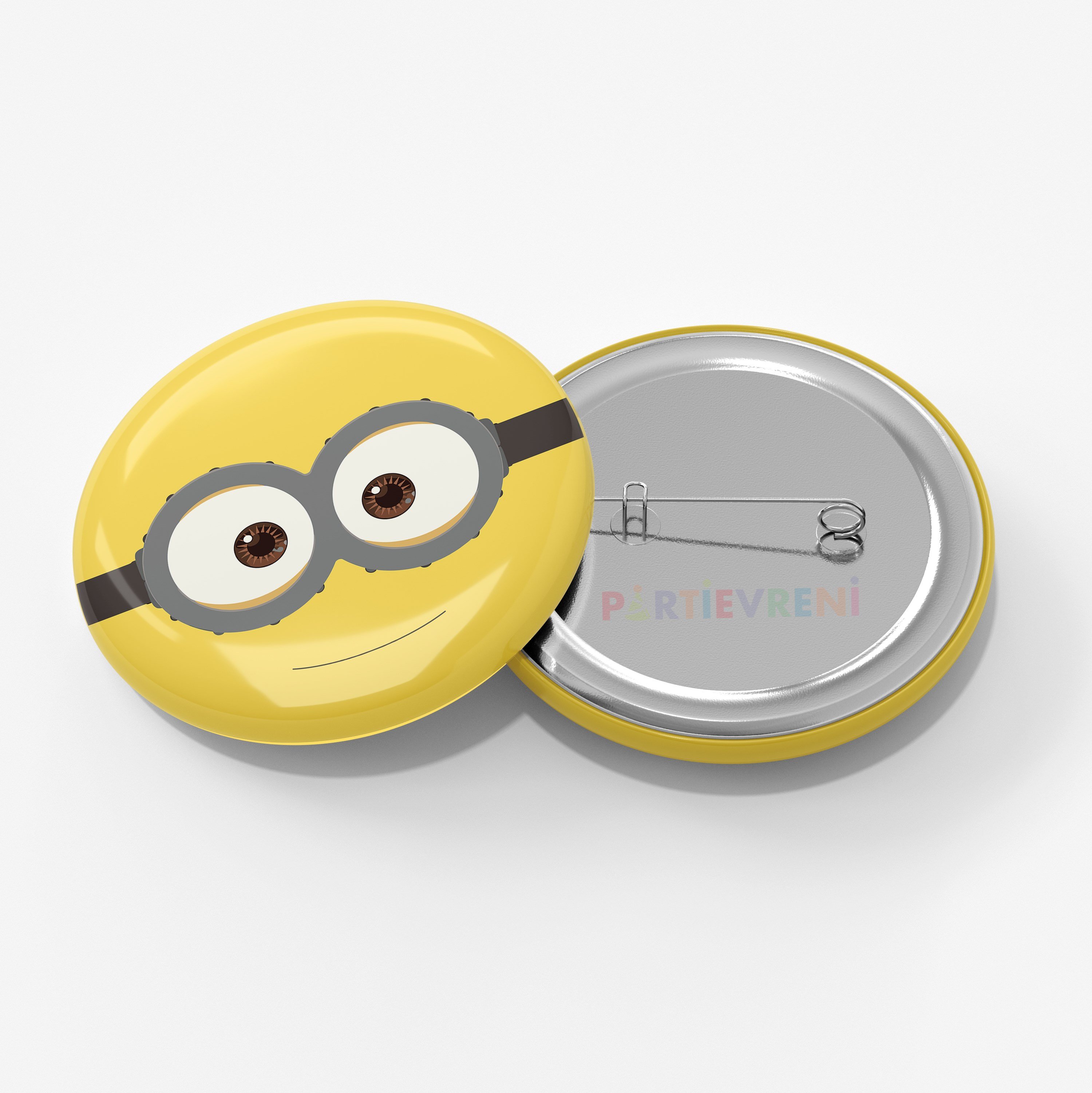 Minions Temalı İğneli Rozet 1 Adet