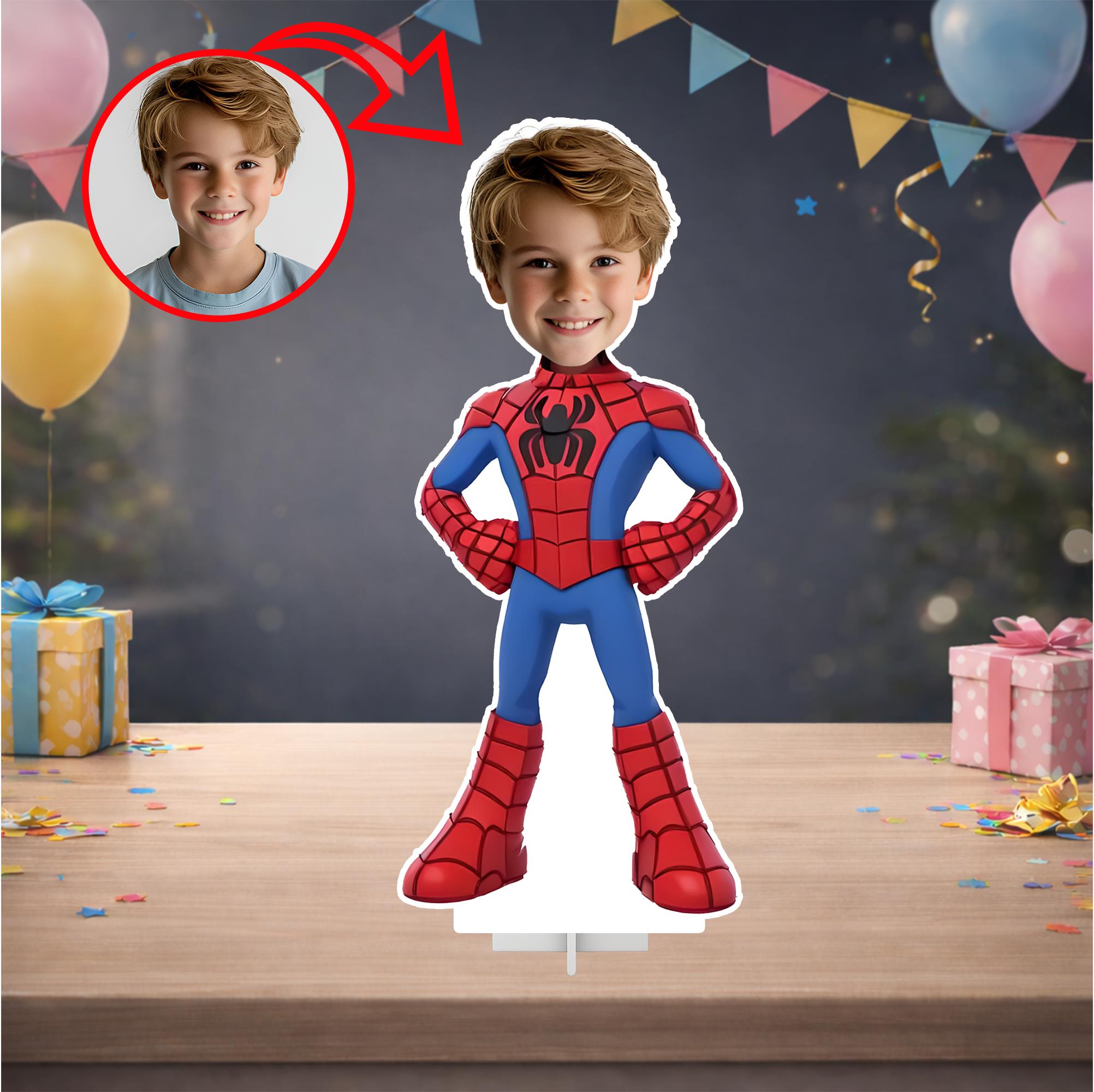 Kişiye Özel Spidey Temalı Masa Panosu
