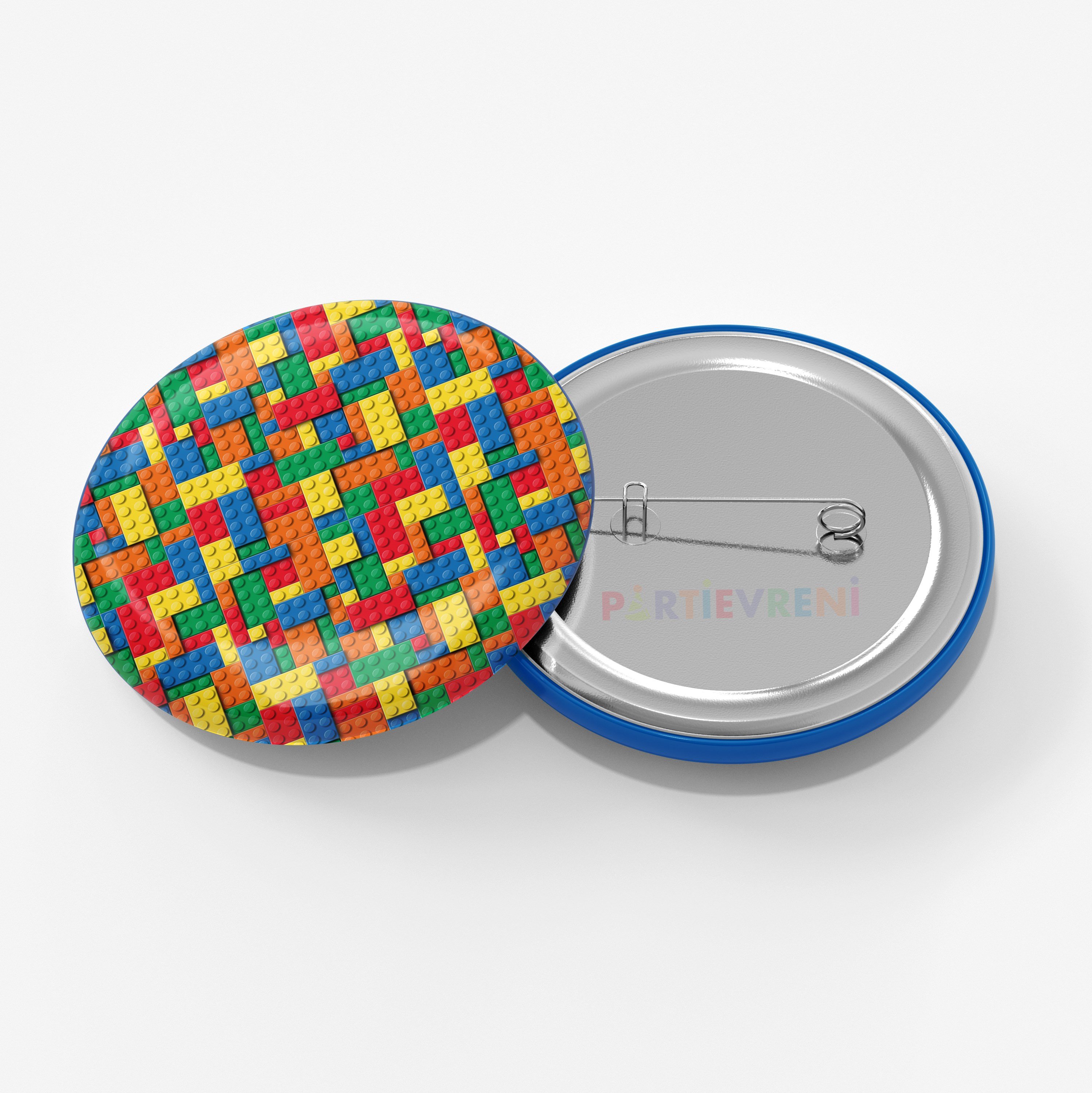 Block Temalı İğneli Rozet 1 Adet