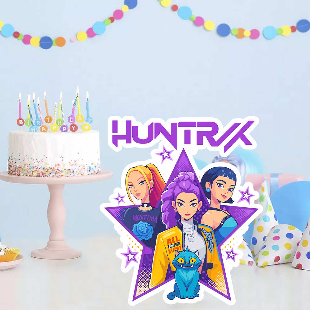 K-Pop Temalı Dekor Pano