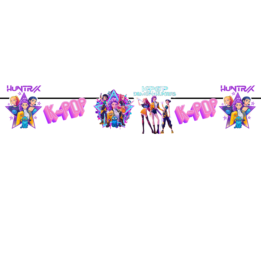 K-Pop Temalı Karakter Banner