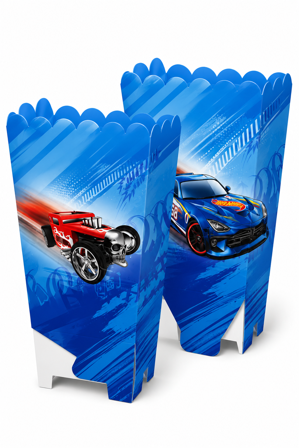 Hot Wheels Temalı Mısır Kutusu 8 Adet