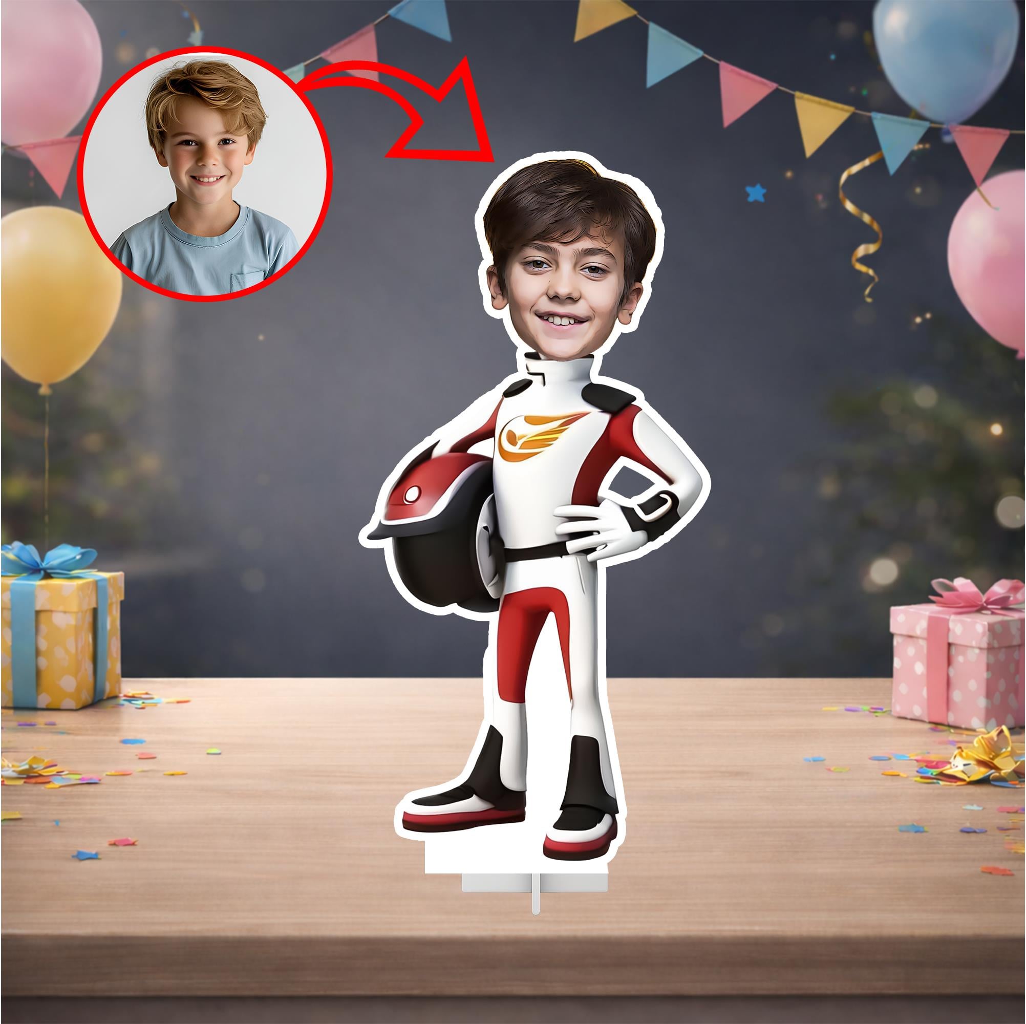 Kişiye Özel Hot wheels Temalı Masa Panosu