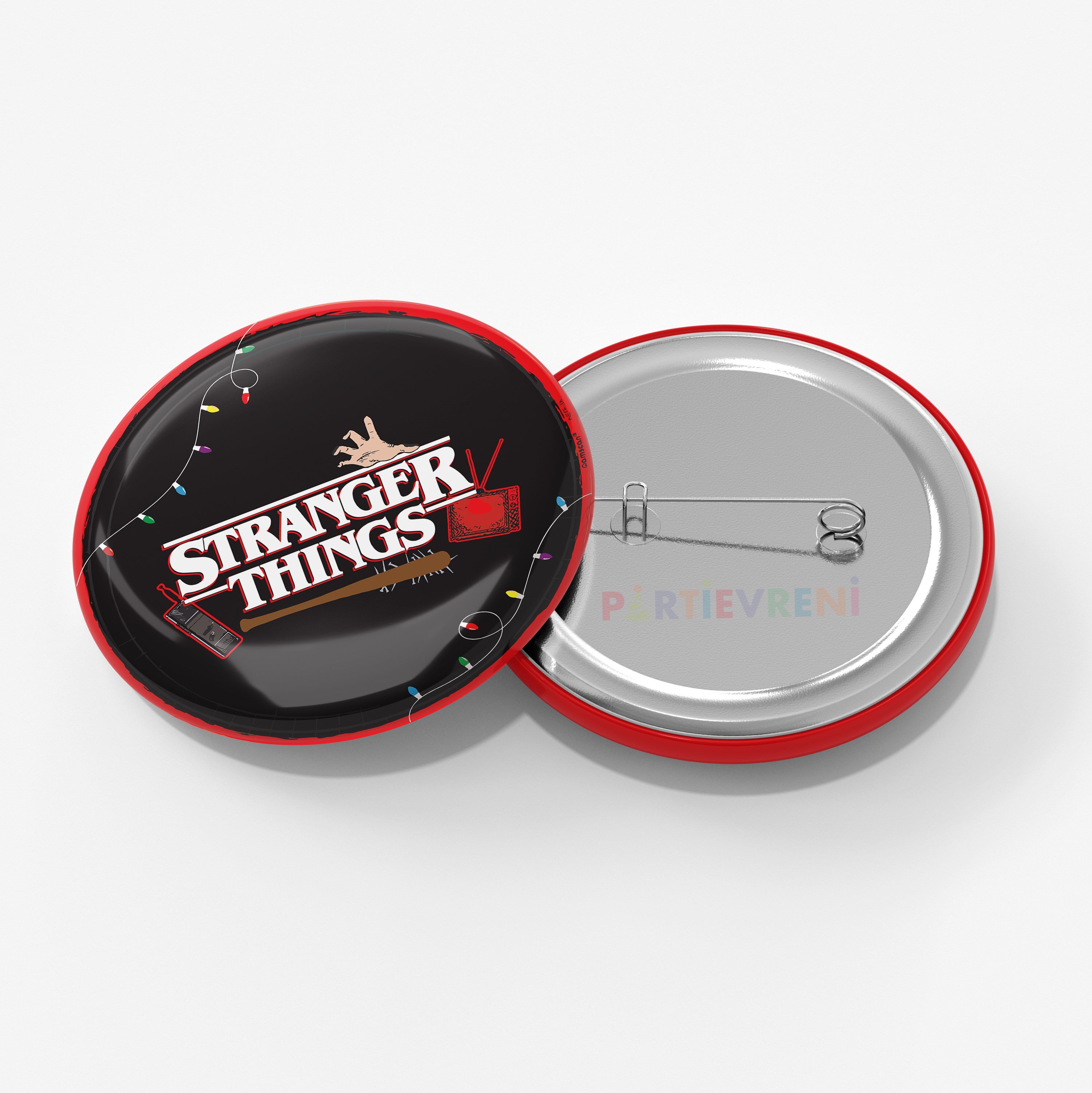 Stranger Things Temalı İğneli Rozet 1 Adet