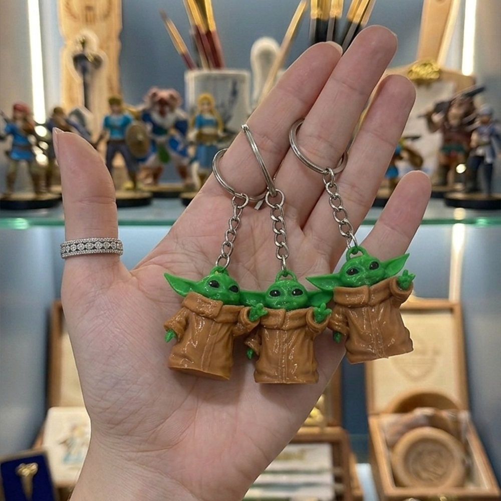 Star Wars Yoda Temalı Hediyelik Anahtarlık