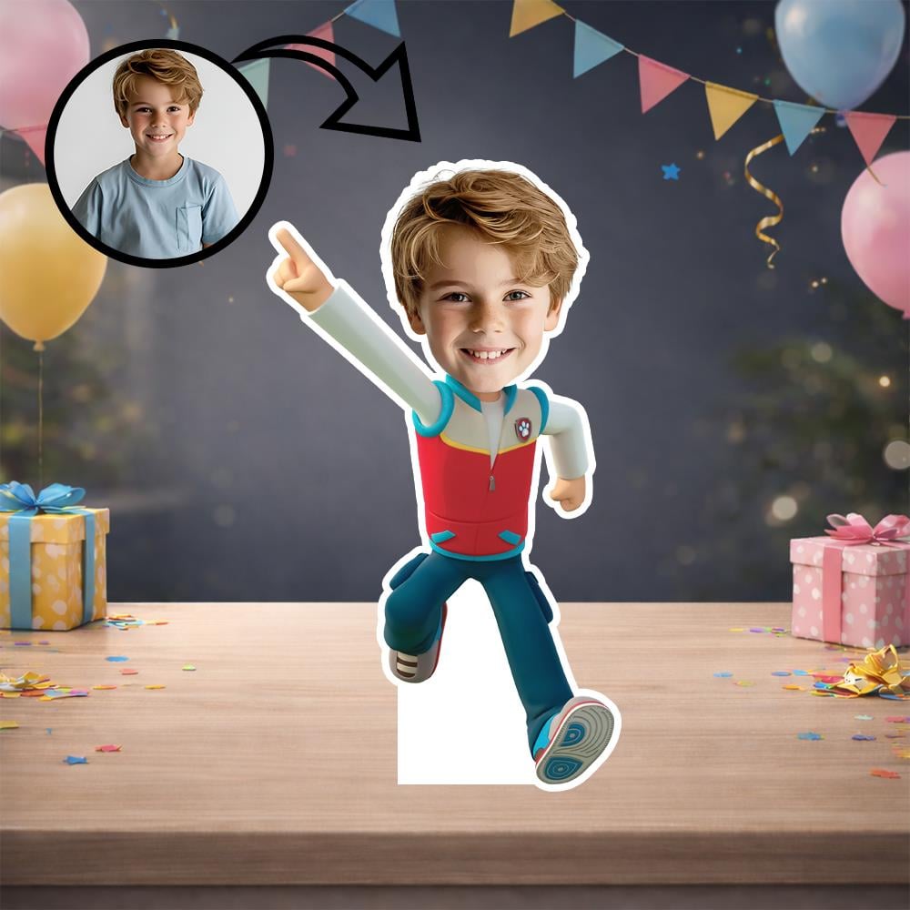 Kişiye Özel Paw Patrol Temalı Masa Panosu