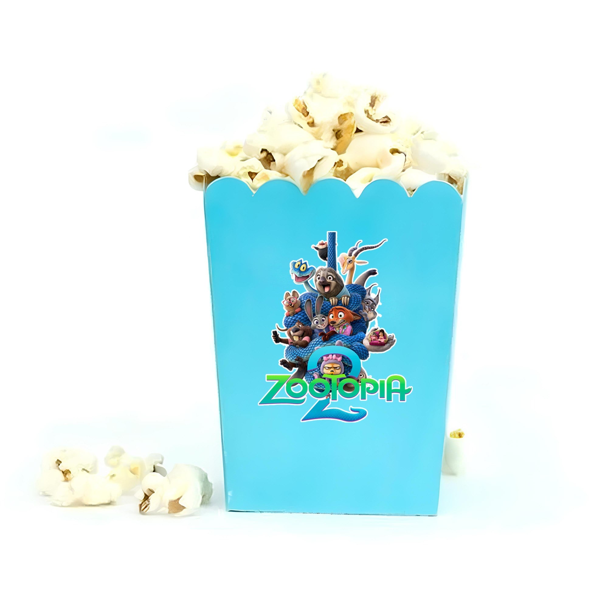 Zootopia Temalı Mısır Kutusu 5'li