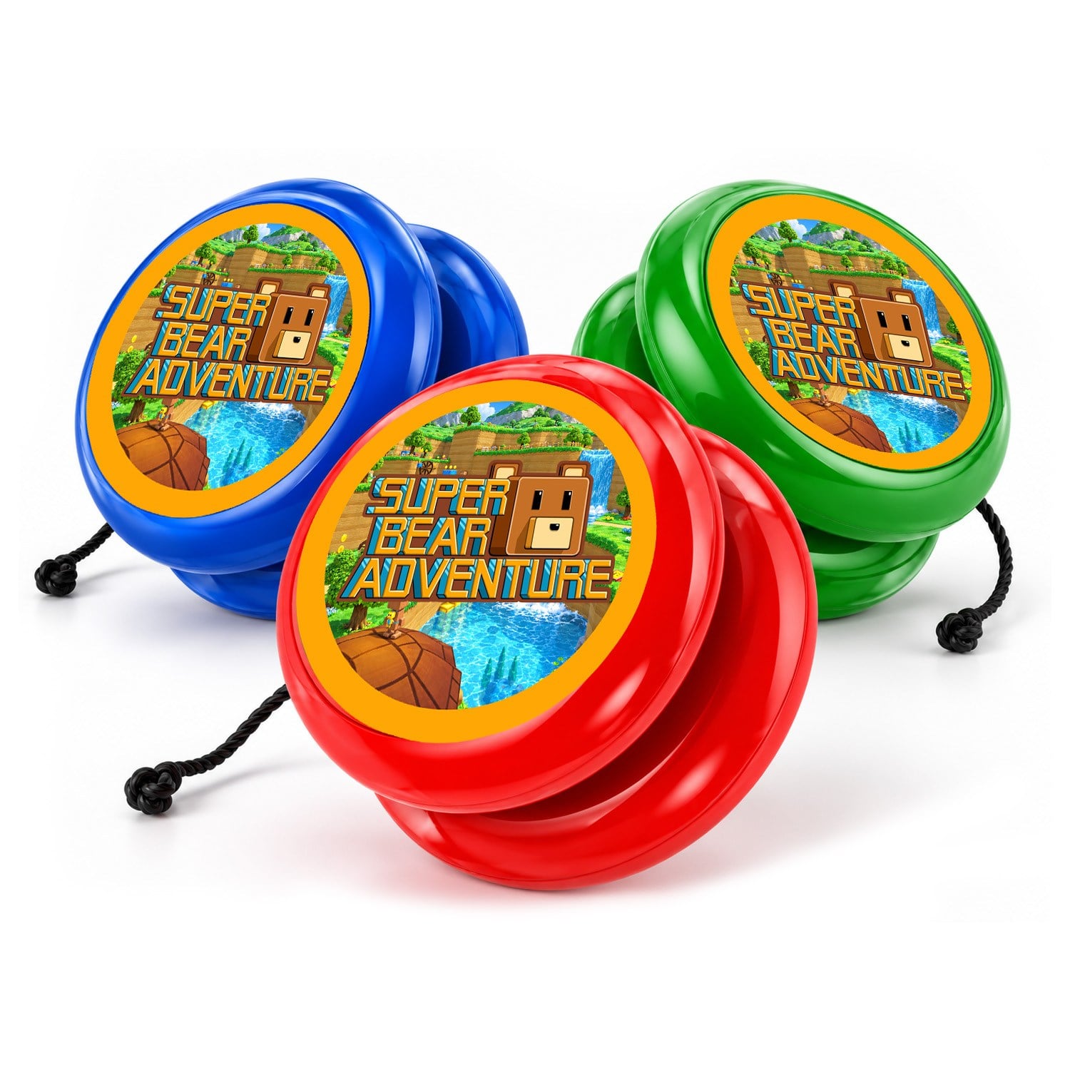 Super Bear Adventure Temalı Yoyo Oyuncak 1 Adet