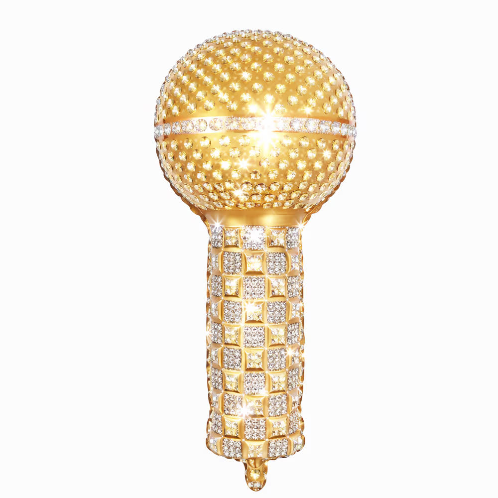 Mikrofon Folyo Balon