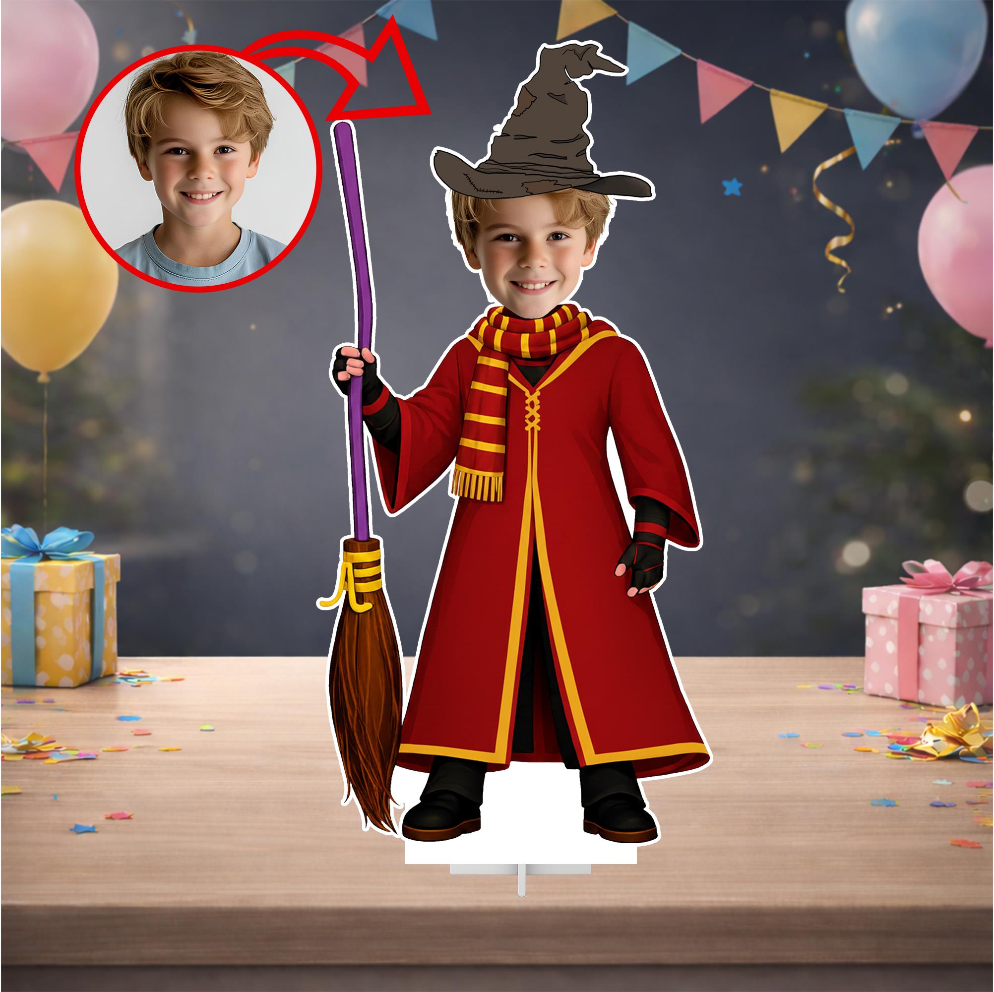 Kişiye Özel Harry Potter Gryffindor Temalı Ayaklı Pano