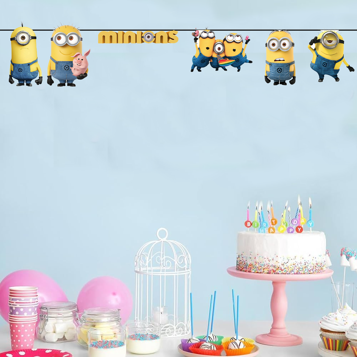Minions Temalı Karakter Banner