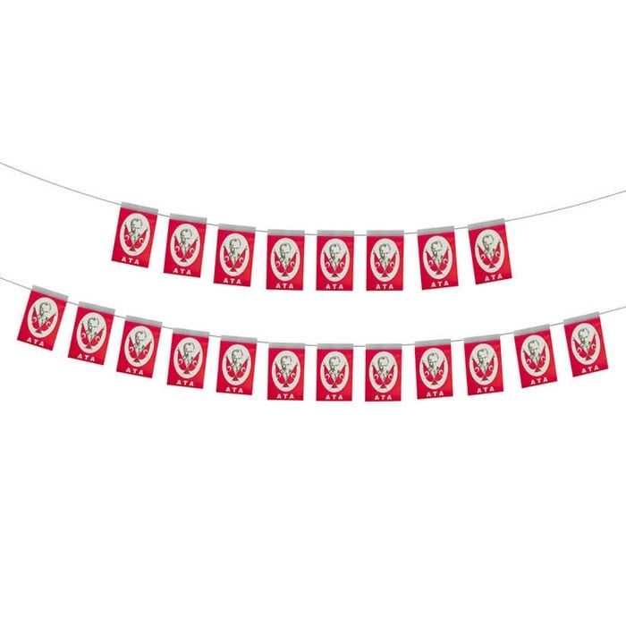 Ata Mini Boy İpli Bayrak 50'li